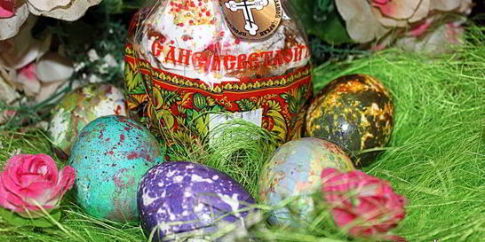 Пасхальные яйца Крапинка