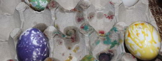 пасхальные яйца крапинка. Шаг 3