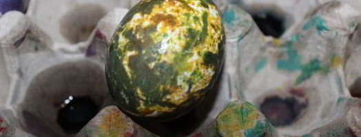 пасхальные яйца крапинка. Шаг 5