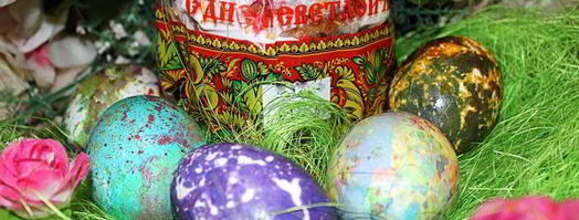 пасхальные яйца крапинка. Шаг 7