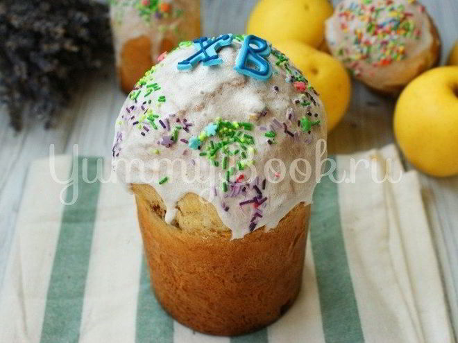 Рецепт простого пасхального кулича