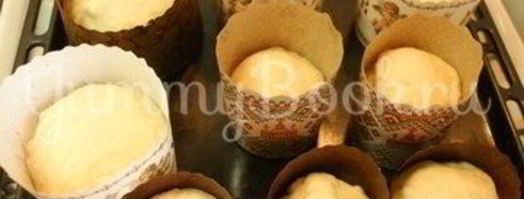 простой пасхальный кулич. Шаг 8