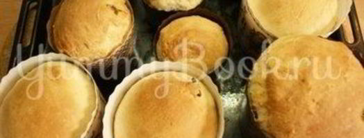 простой пасхальный кулич. Шаг 9