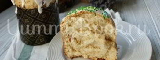 простой пасхальный кулич. Шаг 10