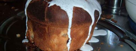 румяный кулич пасхальный. Шаг 40