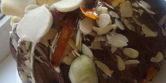 Шафрановый кулич