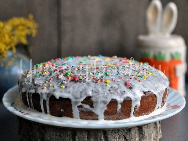 Рецепт шоколадного пасхального кулича без дрожжей в мультиварке