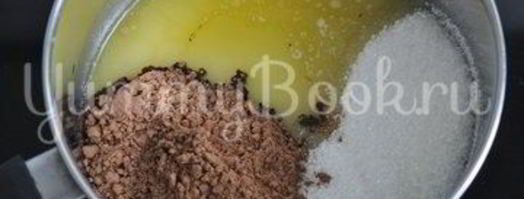 шоколадный пасхальный кулич без дрожжей в мультиварке. Шаг 2