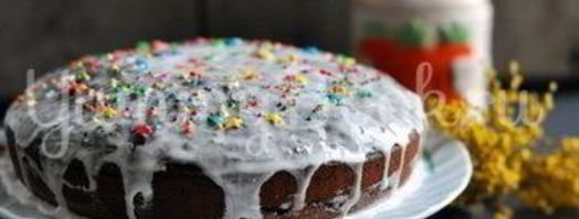 шоколадный пасхальный кулич без дрожжей в мультиварке. Шаг 11