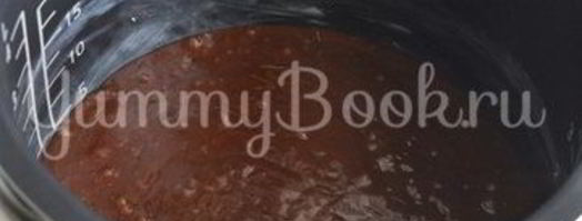 шоколадный пасхальный кулич без дрожжей в мультиварке. Шаг 9