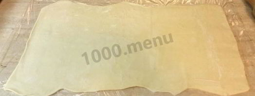 штрудель к пасхальному столу из слоеного теста. Шаг 6