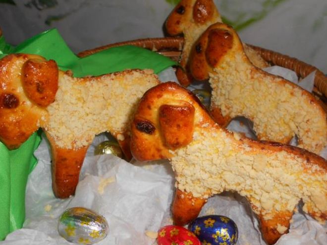 Рецепт сырных пасхальных барашков