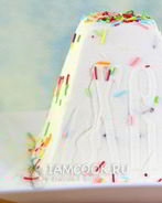 Царская творожная пасха без выпечки