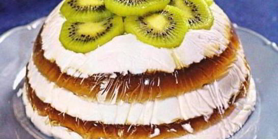 Творожная пасха с киви