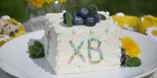 Творожная пасха с маком