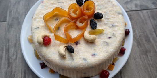 Творожный кулич на Пасху без выпечки