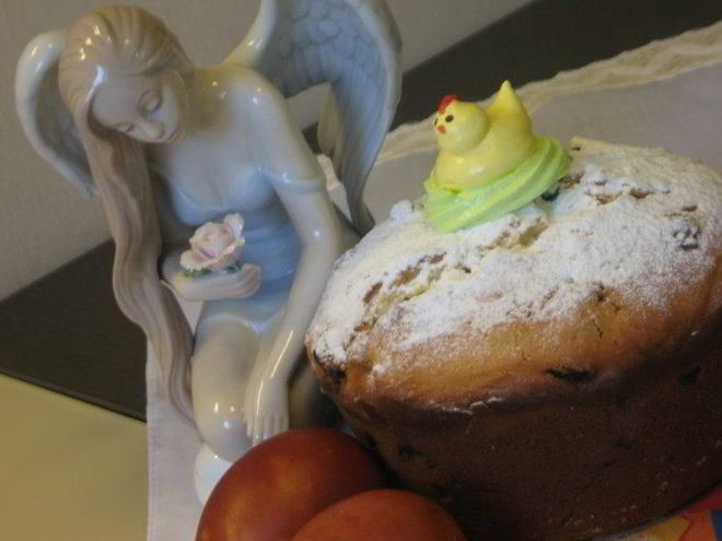 Рецепт творожного кулича на соде