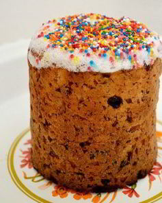 Творожный кулич