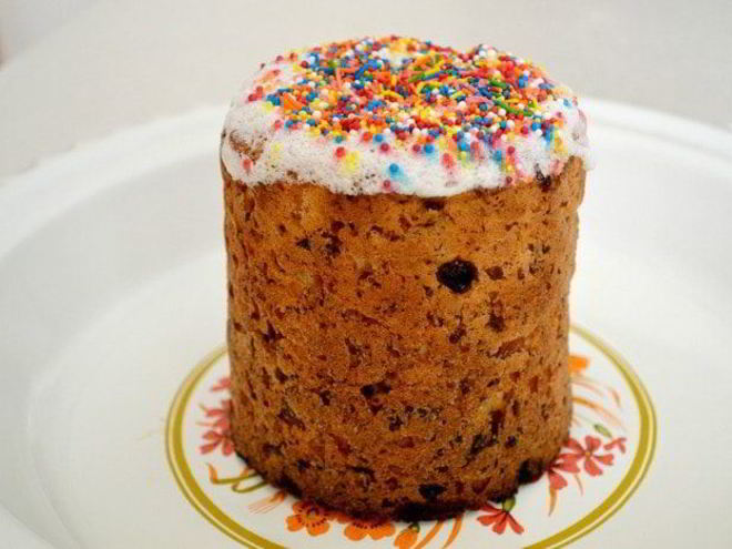 Рецепт творожного кулича