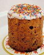 Творожный кулич