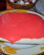 Ванильная пасха с цукатами и миндалем