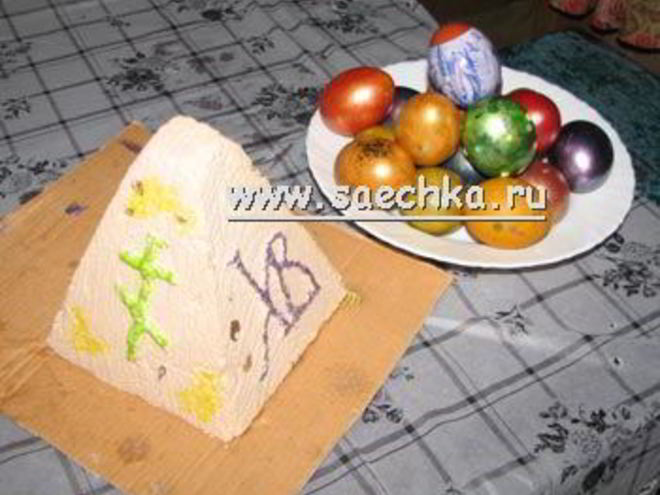 Рецепт вареной пасхи