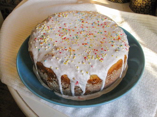 Рецепт весеннего кулича