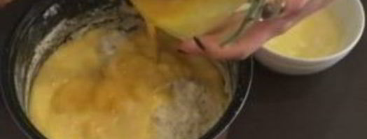 вкусный пасхальный кулич с цедрой и цукатами. Шаг 3