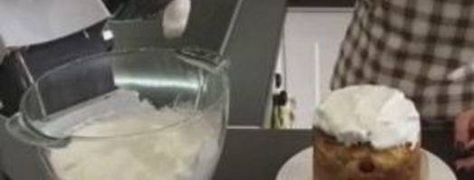 вкусный пасхальный кулич с цедрой и цукатами. Шаг 9