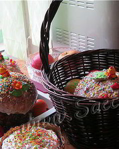 Вкусный пасхальный кулич