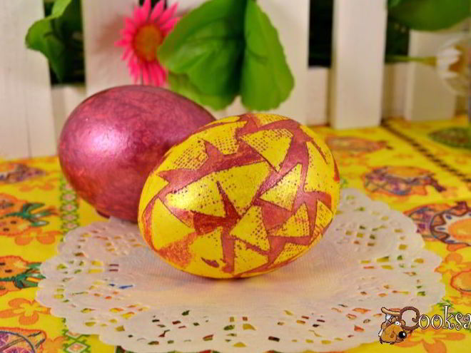 Рецепт яиц пасхальных