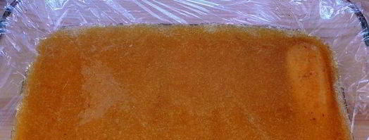 персиково-брусничный десерт. Шаг 3