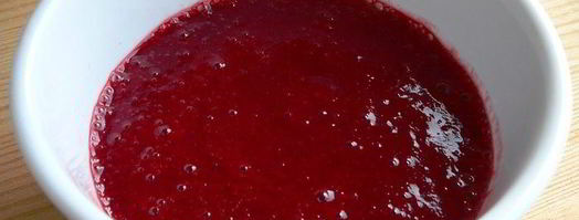 персиково-брусничный десерт. Шаг 7