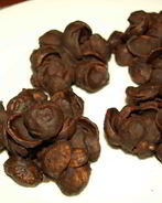 Песочные шоколадные розы