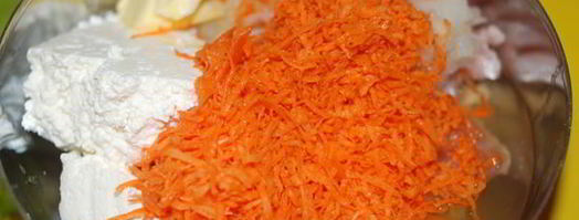 пудинг куриный с морковью и творогом. Шаг 4