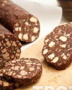 Шоколадная колбаса