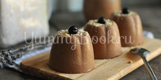 Шоколадная панна-котта