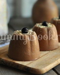 Шоколадная панна-котта