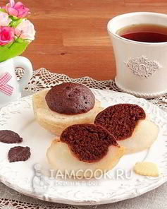 Шоколадно-грушевый десерт