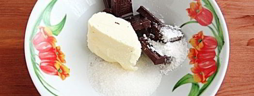 шоколадно-грушевый десерт. Шаг 3