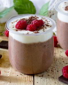 Шоколадный десерт с маскарпоне