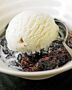 Шоколадный коблер