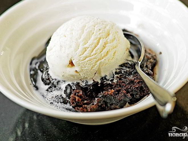 Рецепт шоколадного коблера