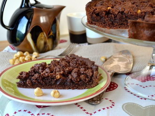 Рецепт шоколадного крамбла