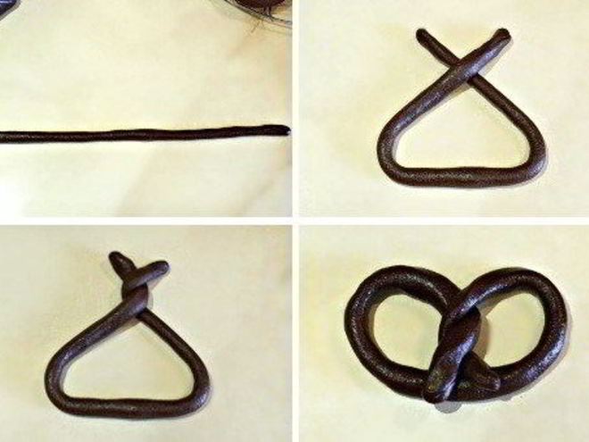 Рецепт шоколадных кренделей