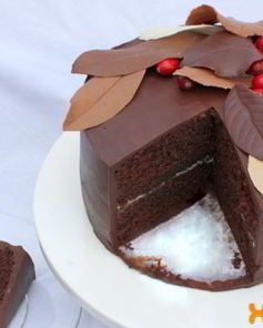 Шоколадные листья