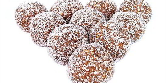 Шоколадные трюфели с карри и манго