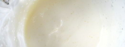 сметанное желе с бананом и клубникой. Шаг 2