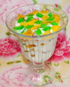 Сметанный десерт Мозаика