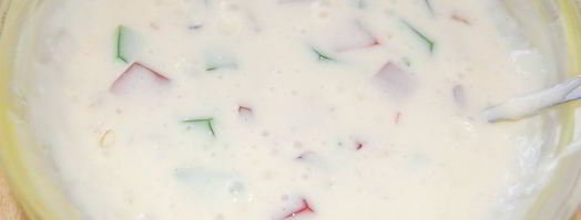 сметанный десерт мозаика. Шаг 3